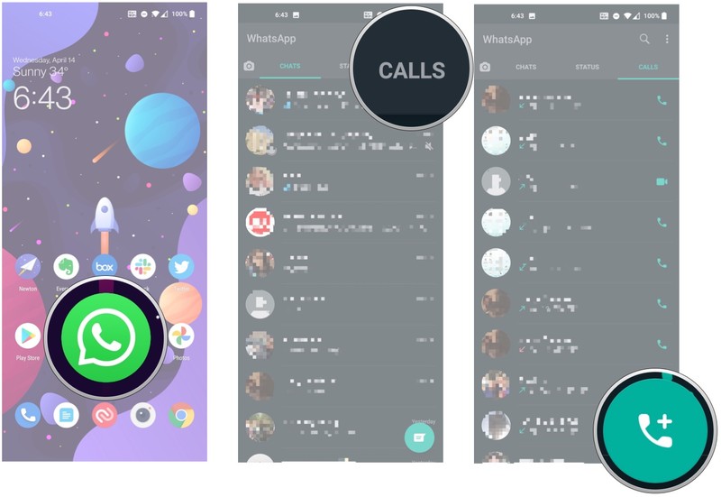 Cómo hacer llamadas con WhatsApp para Android