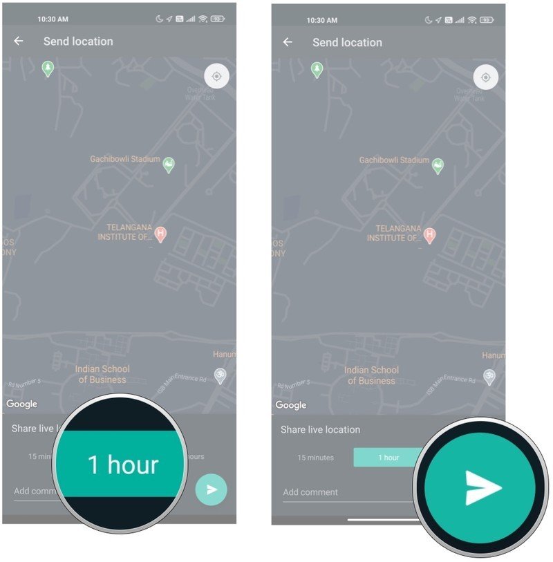 Cómo compartir ubicación en WhatsApp para Android